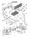 Part Location Diagram of 1105551 Whirlpool HEATER, DEFROST