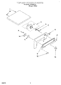SECTION Diagram and Parts List for LER3622HQ1  Whirlpool Dryer