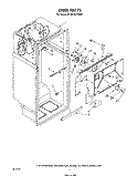 LINER Diagram and Parts List for ET20GKXTG00  Whirlpool Refrigerator