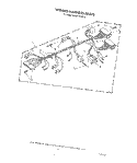 WIRING HARNESS Diagram and Parts List for KAWE755VWH0  KitchenAid Washer