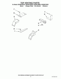TOP VENTING PARTS Diagram and Parts List for KESS907SBB02  KitchenAid Range