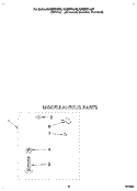 MISCELLANEOUS Diagram and Parts List for CAE2791AN0  Whirlpool Washer