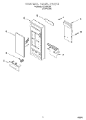 Part Location Diagram of 8171893 Whirlpool BUTTON