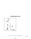 MISCELLANEOUS Diagram and Parts List for LA6500XPW6  Whirlpool Washer