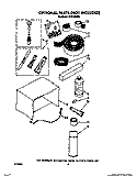 OPTIONAL Diagram and Parts List for ACU102XX0  Whirlpool Air Conditioner