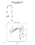 WIRING HARNESS Diagram and Parts List for AL4132VW0  Whirlpool Washer