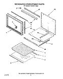 Part Location Diagram of 3181848 Whirlpool Brace, Center Vent