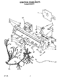 CONTROL PANEL, LIT/OPTIONAL Diagram and Parts List for KPDI620T2  KitchenAid Dishwasher