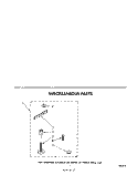 MISCELLANEOUS Diagram and Parts List for LA3400XMW0  Whirlpool Washer