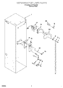 REFRIGERATOR LINER Diagram and Parts List for KSSP36QJS00  KitchenAid Refrigerator