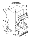 SECTION Diagram and Parts List for KTRC22KAAL00  Whirlpool Refrigerator