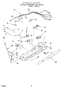CONTROL, LIT/OPTIONAL Diagram and Parts List for KSRP22KFAL00  KitchenAid Refrigerator
