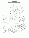UNIT PARTS Diagram and Parts List for KFIS20XVMS1  KitchenAid Refrigerator