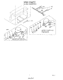 SECTION Diagram and Parts List for EH18EFXPW2  Whirlpool Freezer