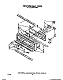 Part Location Diagram of 3177947 Whirlpool Glass, Control Panel