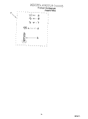 MISCELLANEOUS, OPTIONAL Diagram and Parts List for 7MLSQ8000JQ0  Whirlpool Washer