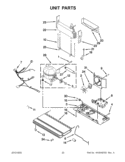 UNIT PARTS Diagram and Parts List for 5GI6FARAF000  Whirlpool Refrigerator