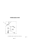 MISCELLANEOUS Diagram and Parts List for LA6100XSW1  Whirlpool Washer