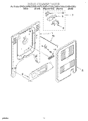 REAR CHASSIS, LIT/OPTIONAL Diagram and Parts List for KGRT507GBL0  KitchenAid Range