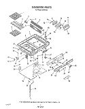 COOK TOP Diagram and Parts List for N9457X4  Roper Range
