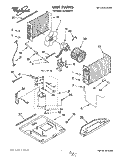 UNIT, LITERATURE Diagram and Parts List for ACE082XY1  Whirlpool Air Conditioner