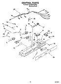 CONTROL PARTS Diagram and Parts List for 6GD2SHGXSS00  Whirlpool Refrigerator