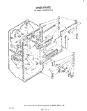 LINER , PARTS NOT ILLUSTRATED Diagram and Parts List for ET22MTXLWR0  Whirlpool Refrigerator