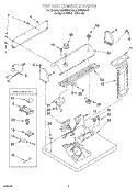 Part Location Diagram of 3977817 Whirlpool PANEL-CNTL