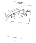 WIRING HARNESS Diagram and Parts List for KAWE460WAL0  KitchenAid Washer