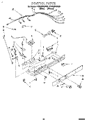 CONTROL, LIT/OPTIONAL Diagram and Parts List for 4YED20PKBN00  Whirlpool Refrigerator