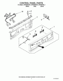 Part Location Diagram of W10369552 Whirlpool CONSOLE
