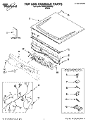Part Location Diagram of WP8574964 Whirlpool Washer Knob