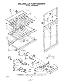 BREAKER AND PARTITION Diagram and Parts List for KTRF20KTPL00  Whirlpool Refrigerator