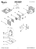 Part Location Diagram of 8215069 Whirlpool CONDENSER