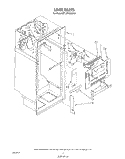 LINER Diagram and Parts List for ET18PKXSW06  Whirlpool Refrigerator