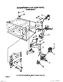 Part Location Diagram of 4158796 Whirlpool MOTOR-FAN