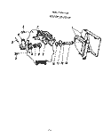 DETERGENT CUP Diagram and Parts List for 8565L40  Roper Dishwasher