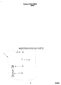 MISCELLANEOUS Diagram and Parts List for KAWL517BWH1  KitchenAid Washer
