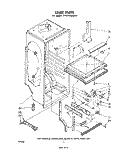 LINER , LIT/OPTIONAL Diagram and Parts List for ET14DC2MWR0  Whirlpool Refrigerator