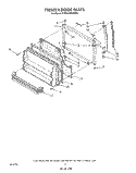 FREEZER DOOR Diagram and Parts List for KTRS20KWAL00  KitchenAid Refrigerator
