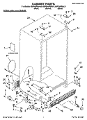 Part Location Diagram of 2308395 Whirlpool Instruction Sheet, Door Removal