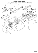 ICEMAKER PARTS, OPTIONAL PARTS Diagram and Parts List for KBLA22ERSS00  KitchenAid Refrigerator