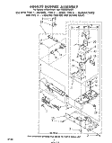 688639 BURNER Diagram and Parts List for 1LG9801XKW1  Whirlpool Dryer