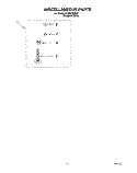 MISCELLANEOUS, LIT/OPTIONAL Diagram and Parts List for 6LSP8255BQ3  Whirlpool Washer