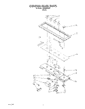 CONTROL PANEL Diagram and Parts List for SC8900EXB1  Whirlpool Cooktop