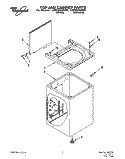 Part Location Diagram of 3430085 Whirlpool TOP