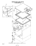 SECTION Diagram and Parts List for EH06EFXPW07  Whirlpool Freezer