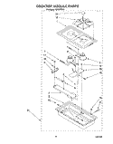 Part Location Diagram of 4321182 Whirlpool Module Top