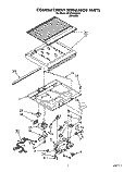 COMPARTMENT SEPARATOR Diagram and Parts List for ET22DKXZN00  Whirlpool Refrigerator