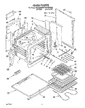Part Location Diagram of 816148 Whirlpool Panel, End R.H. (Almond)